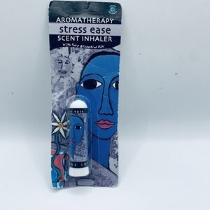 Earth Solutions Inhaler Stress Ease 100% Natural Aromatherapy Scent NEW